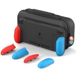 Skull and Co Grip Case Bundle for Nintendo Switch - Red|Blue