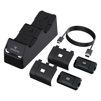 SparkFox Dual Charging Station for XBOX Series X-S
