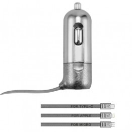 WK Design WP-C04 3-in-1 Car Charger