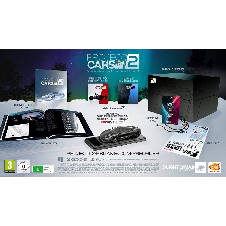 خرید بازی Project Cars 2 نسخه Collector's Edition - نسخه PS4