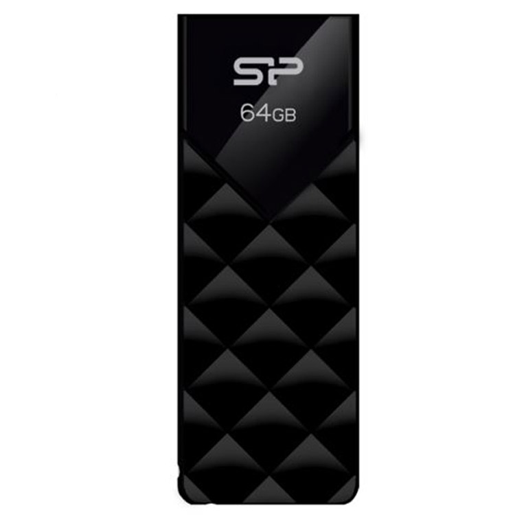 Silicon Power Blaze B03 64GB USB3.2 Gen 1 Flash Drive - Black فلش مموری