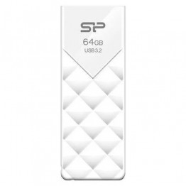 Silicon Power Blaze B03 64GB USB3.2 Gen 1 Flash Drive - White
