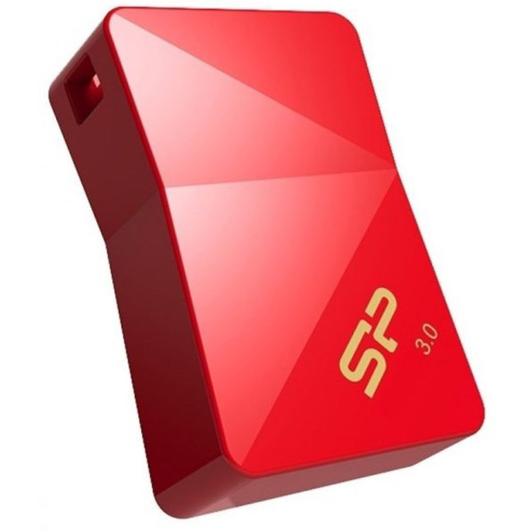 SP Jewel J08 32GB USB 3.0 Flash Drive - Red فلش مموری