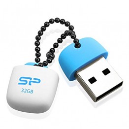 SP Touch T07 32GB USB 2.0 Flash Drive - White/Blue