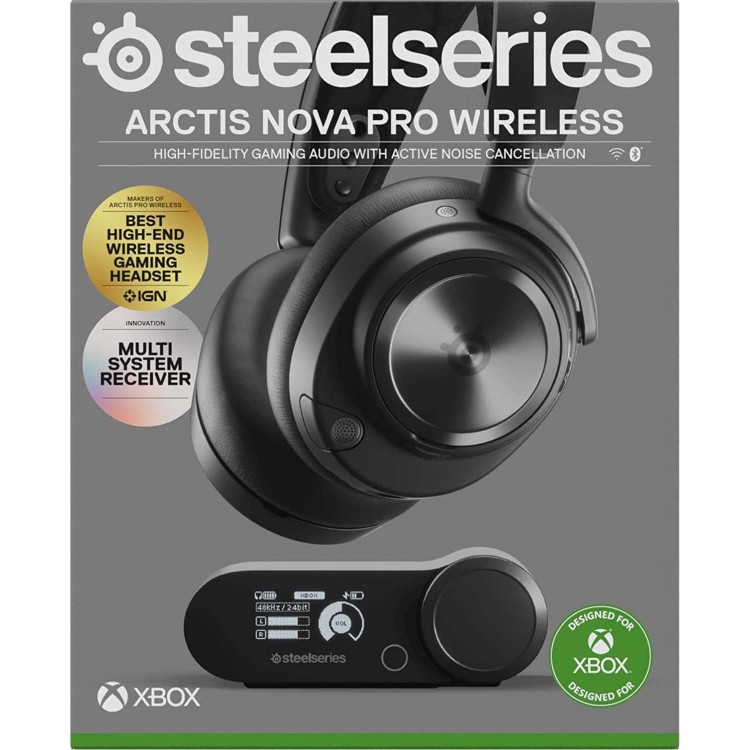 خرید هدست SteelSeries Arctis Nova Pro برای XBOX - بی‌سیم