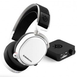 SteelSeries Arctis Pro Wireless Gaming Headset for PS5 - PS4 - PC - White