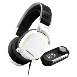 خرید هدست SteelSeries Arctis Pro به همراه داک صدا مخصوص PS4 و PC - سفید