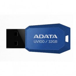 ADATA UV100 USB 2.0 Flash Memory - 32GB - Blue