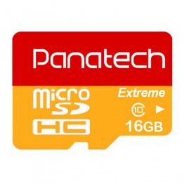 Panatech Extreme MicroSDHC UHS-I Memory Card- 16GB