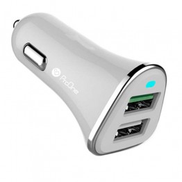 ProOne Car Charger - White