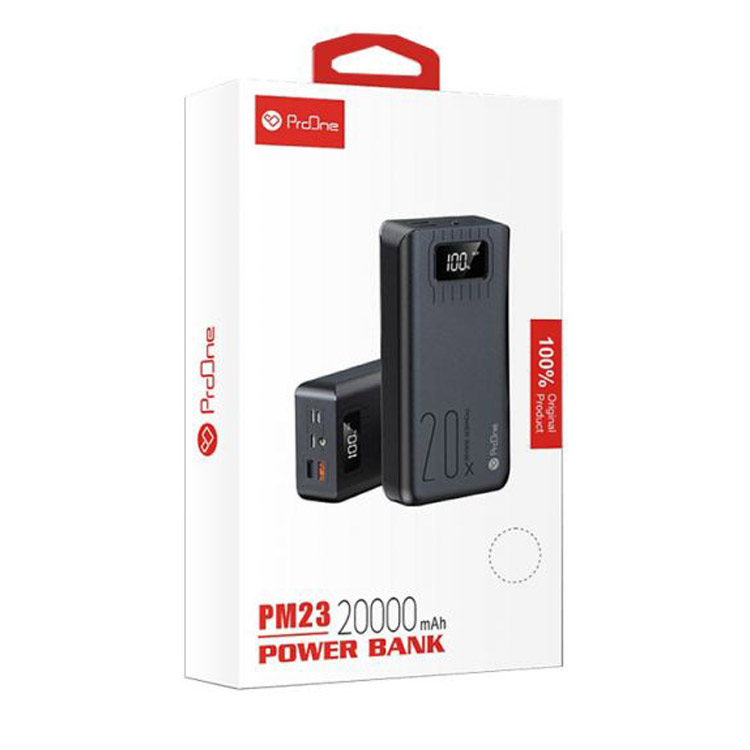 ProOne PM23 20000mAh Power Bank لوازم جانبی 