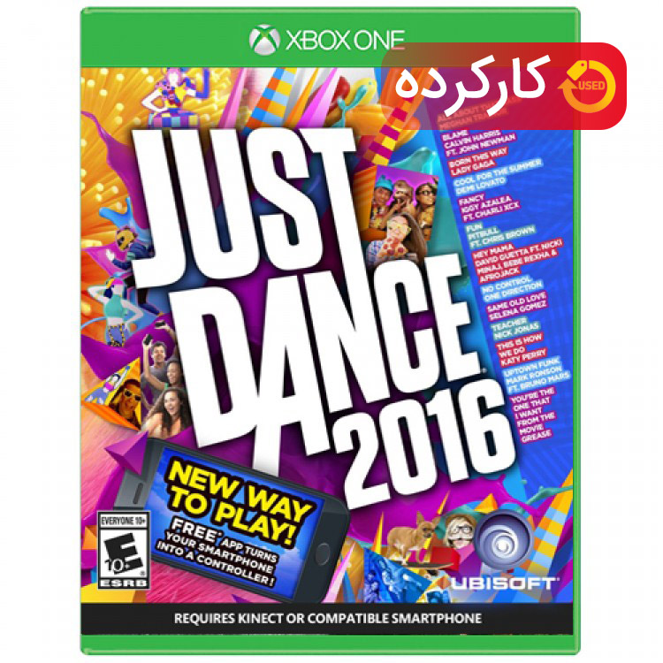 Just Dance 2016 - XBOX ONE - کارکرده عناوین بازی