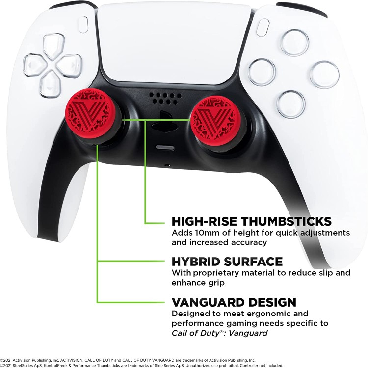 خرید روکش آنالوگ KontrolFreek مخصوص PS5 و PS4 - نسخه Call of Duty: Vanguard