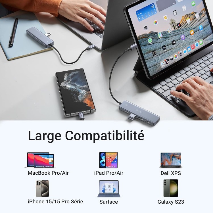 خرید هاب UGREEN USB 3.0 - دارای چهار پورت