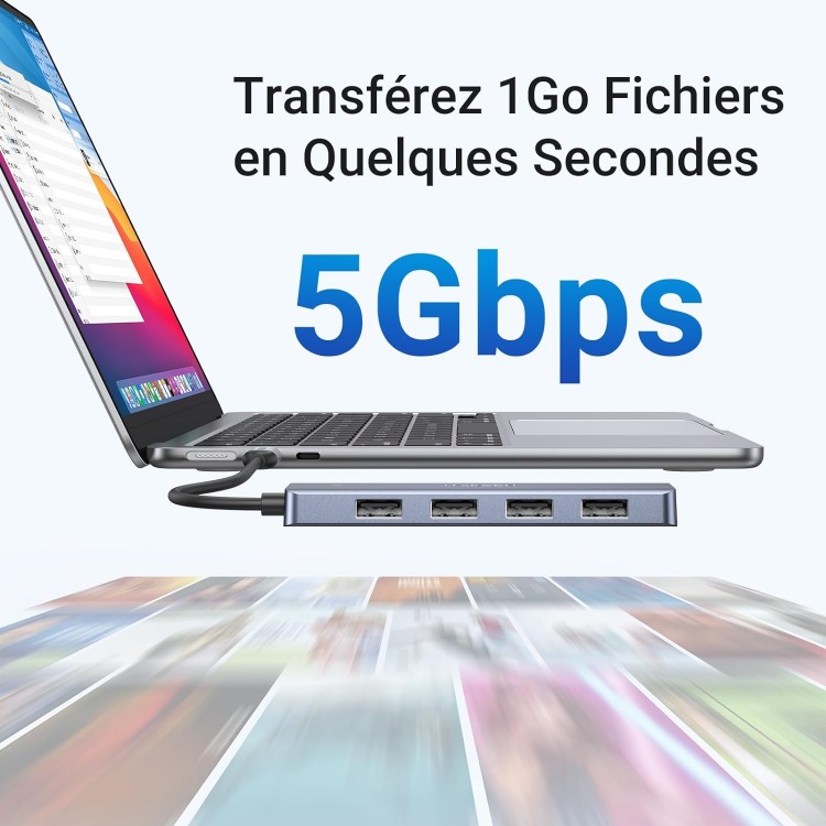 خرید هاب UGREEN USB 3.0 - دارای چهار پورت