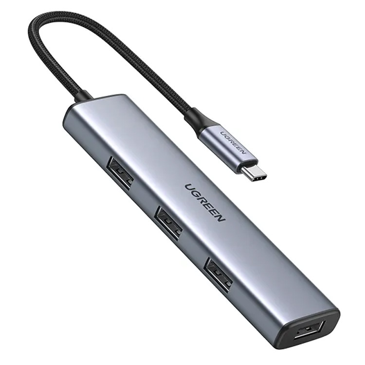 خرید هاب UGREEN USB-C - دارای چهار پورت