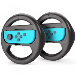 VGBUS Steering Wheel Kit for Nintendo Switch - White x2