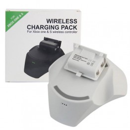 Wireless Charging Pack for Xbox One Wireless Controller - White