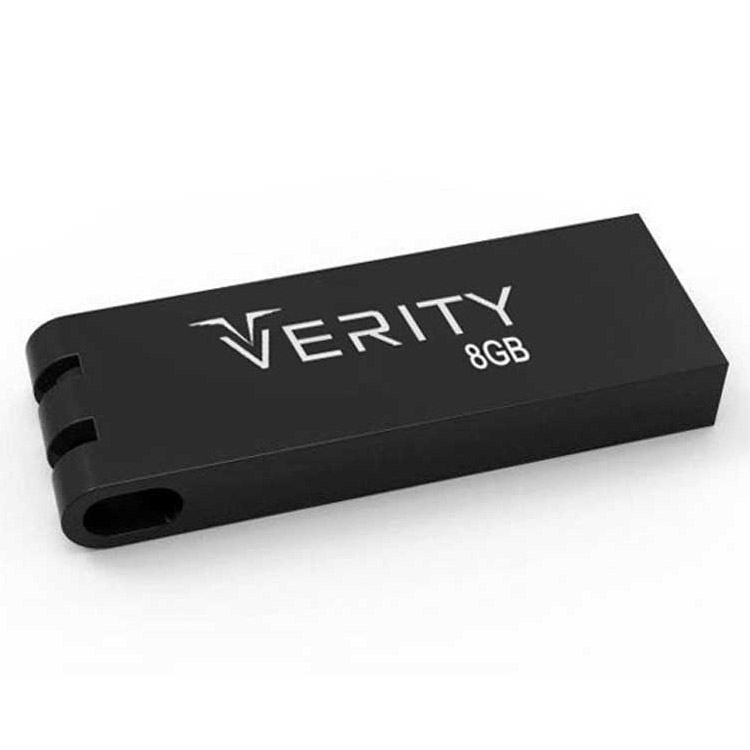 خرید فلش مموری Verity V712 - ظرفیت هشت گیگابایت - سیاه