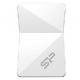 Silicon Power Touch T08 32GB USB2.0 Flash Drive - White