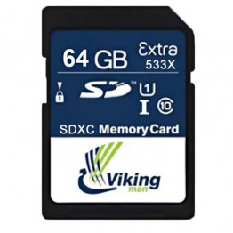 Viking man Extra 533x SD Card - 64GB