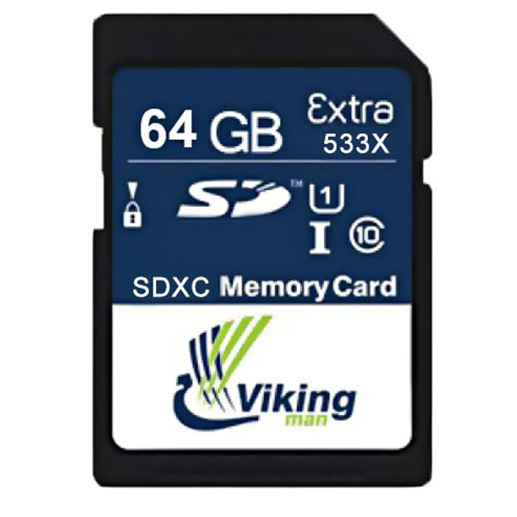 Viking man Extra 533x SD Card - 64GB لوازم جانبی 