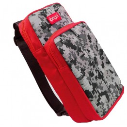 ipega Sling Bag for Nintedo Switch  Lite - Tactical Jungle Red