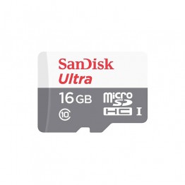 SanDisk Ultra MicroSDHC UHS-I Memory Card- 16GB