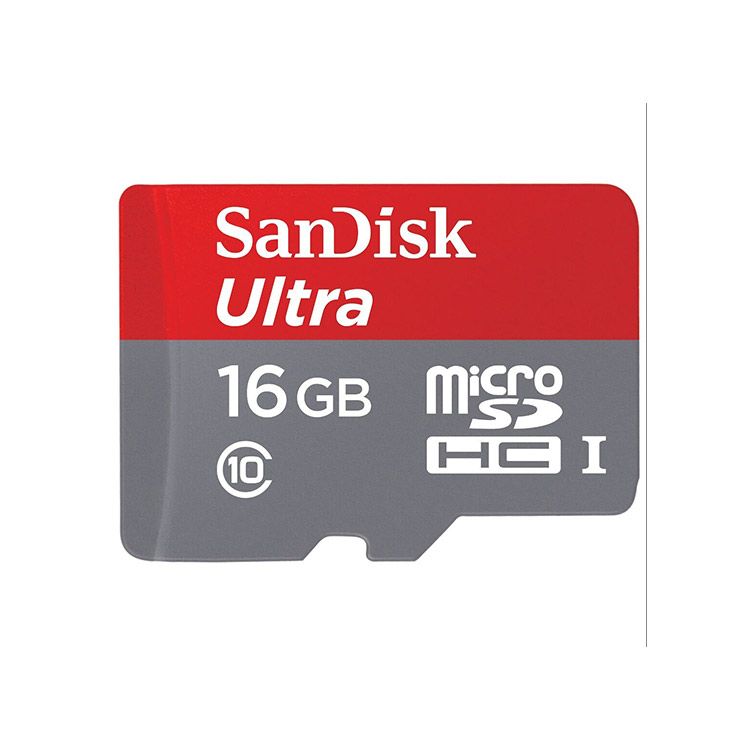 خرید SanDisk Ultra MicroSDHC UHS-I Memory Card with SD Adapter - 16GB