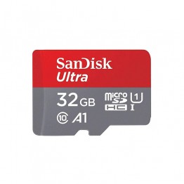 SanDisk Ultra MicroSDHC UHS-I Memory Card with SD Adapter - 32GB