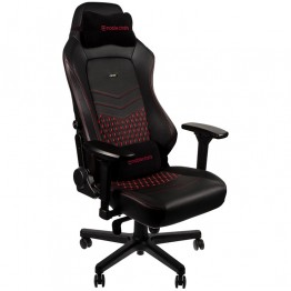 Noblechairs HERO REAL LEATHER BLACK/RED Gaming Chair