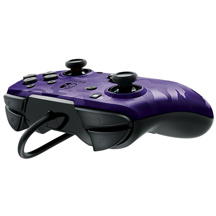 خرید کنترلر سیمی  Faceoff Deluxe+ Audio- طرح Purple Camo