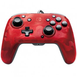 Faceoff Deluxe+ Audio Wired Controller - Red Camo