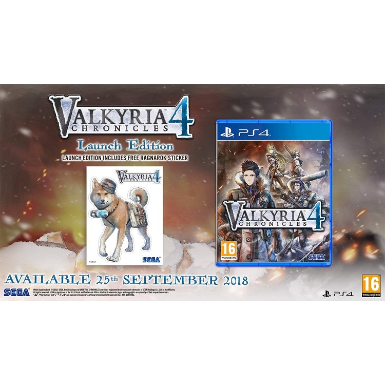 Valkyria Chronicles 4 - - PS4 عناوین بازی