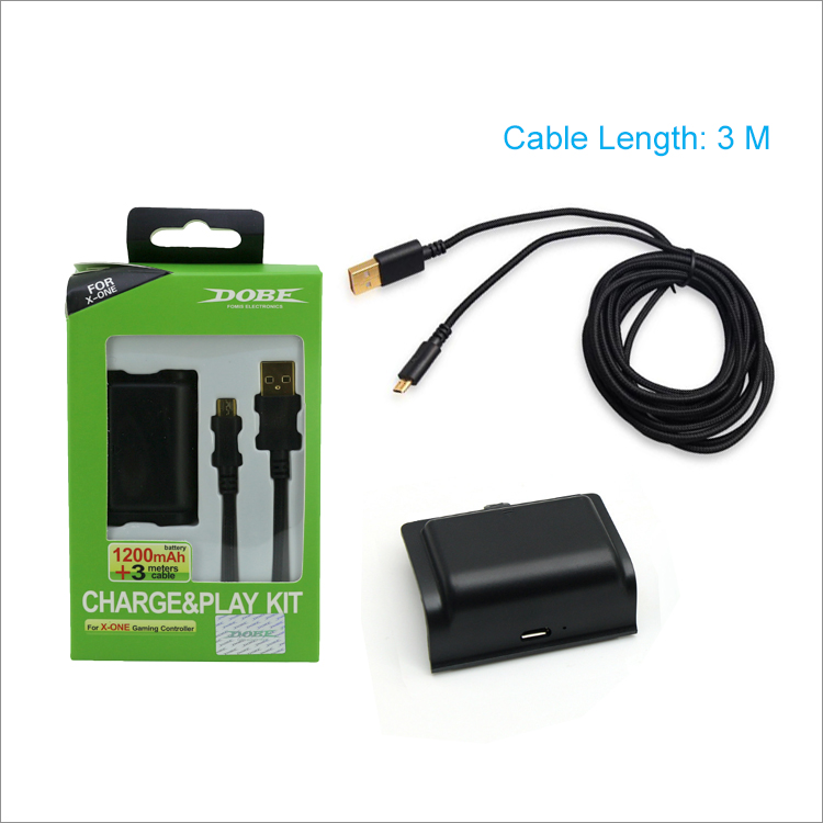 DOBE Charge & Play Kit for Xbox One 