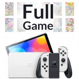 Nintendo Switch OLED Model with White Joy-Con - Full Game - 512GB SD