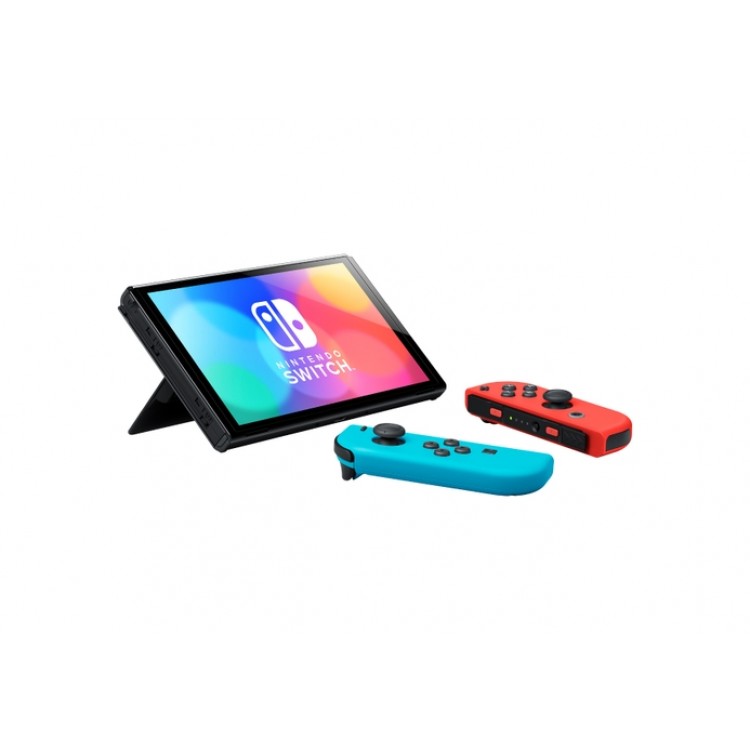 خرید نینتندو سوییچ اولد - جوی کان قرمز/آبی + Mario Kart 8 Deluxe + فرمان بازی Hori Pro Deluxe