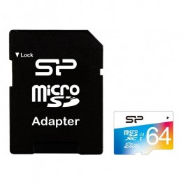 Silicon Power microSD XC class 10 Elite - 64GB لوازم جانبی 