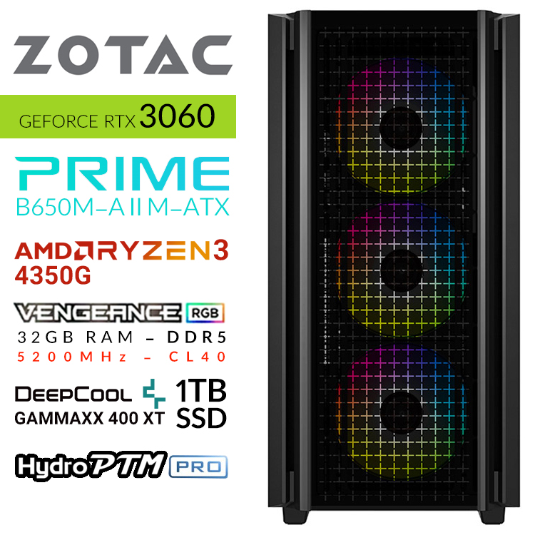 خرید کامپیوتر ECO AMD CG540 Full RGB