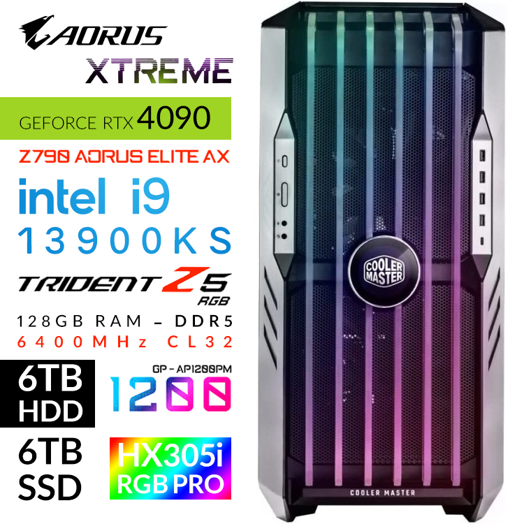 خرید کامپیوتر Zeus HAF 700 EVO Xtreme  Aorus Edition