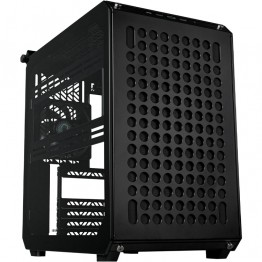 Cooler Master Qube 500 Flatpack Mid-Tower Gaming PC Case - Black
