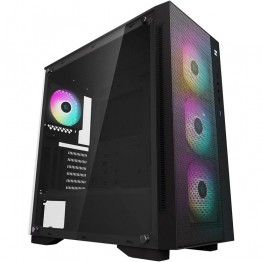 DeepCool Matrexx 55 ADD-RGB 4F Mid-Tower Gaming PC Case - Black