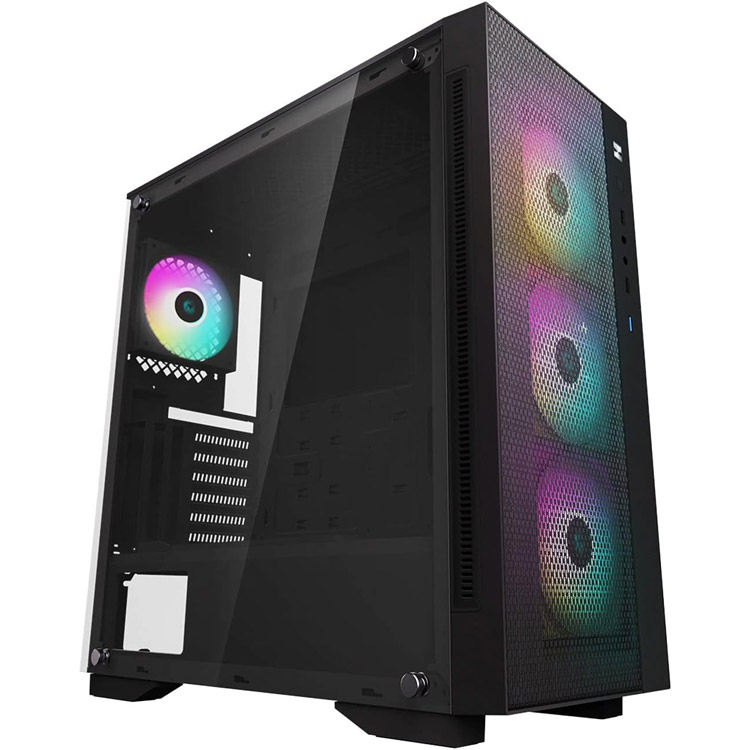 خرید کیس کامپیوتر DeepCool Matrexx 55 ADD-RGB 4F - شاسی مید تاور - سیاه