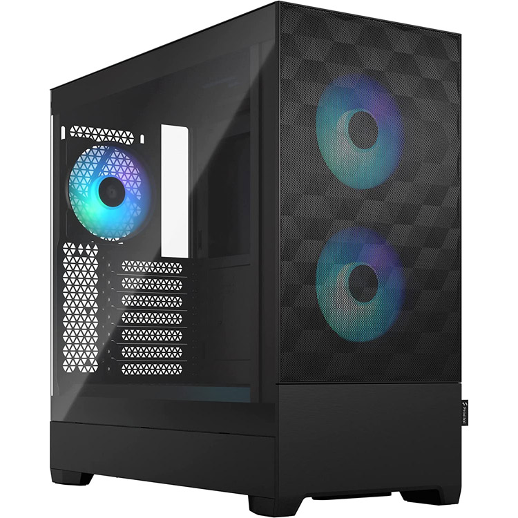 خرید کیس کامپیوتر Fractal Design Pop Air RGB - شاسی مید تاور - سیاه - شیشه شفاف