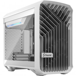 Fractal Design Torrent Nano Mid-Tower PC Case - White TG Clear