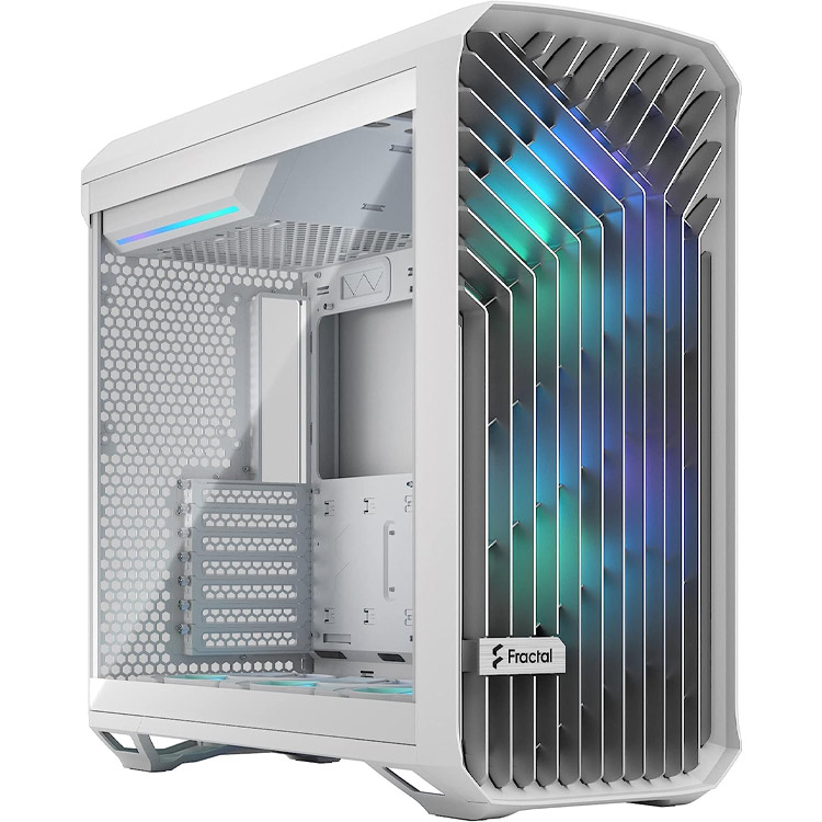 خرید کیس کامپیوتر Fractal Design Torrent RGB - شاسی مید تاور - رنگ White TG Clear