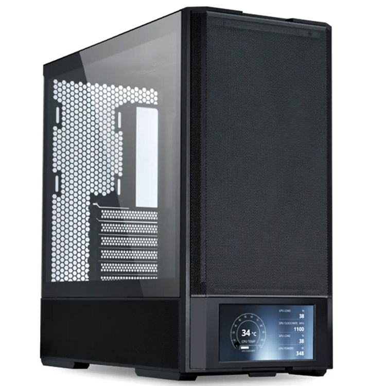 خرید کیس کامپیوتر Lian Li Lancool 207 Digital - شاسی میدتاور - سیاه