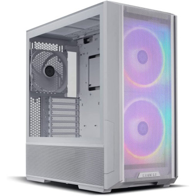 Lian Li Lancool 216 RGB Mid-Tower Gaming PC Case - White