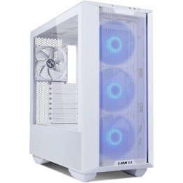 Lian Li Lancool III RGB Mid-Tower Gaming PC Case - White