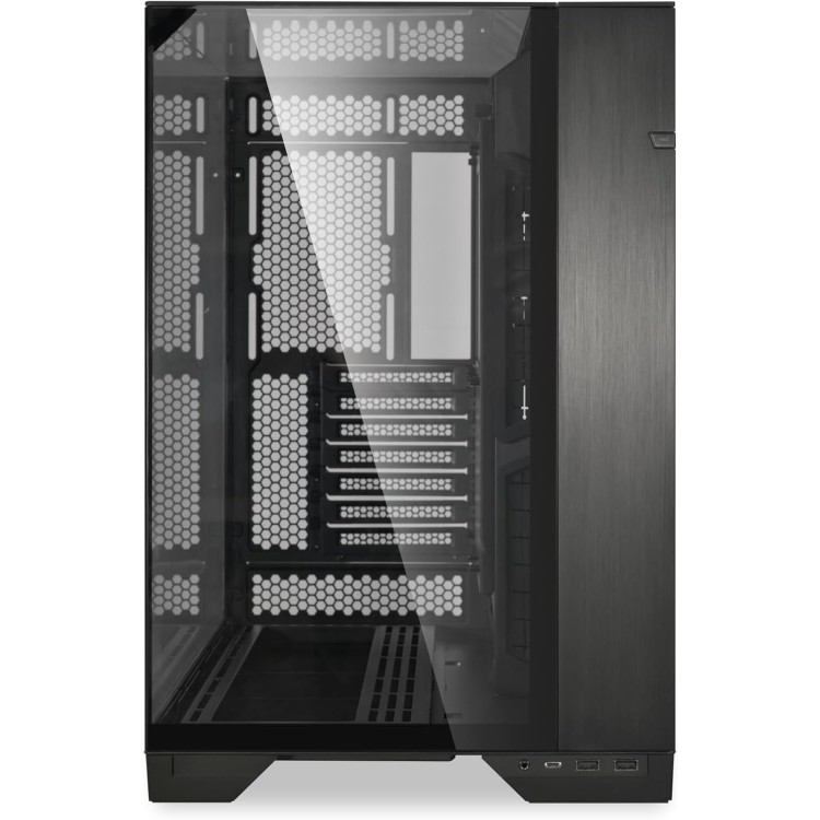 خرید کیس کامپیوتر Lian Li O11 Vision - شاسی مید تاور - سیاه